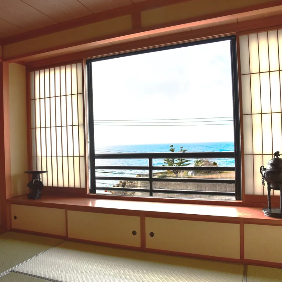 客室オーシャンビュー